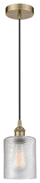 Innovations 616-1P-AB-G112 1-Light Mini Pendant, Antique Brass