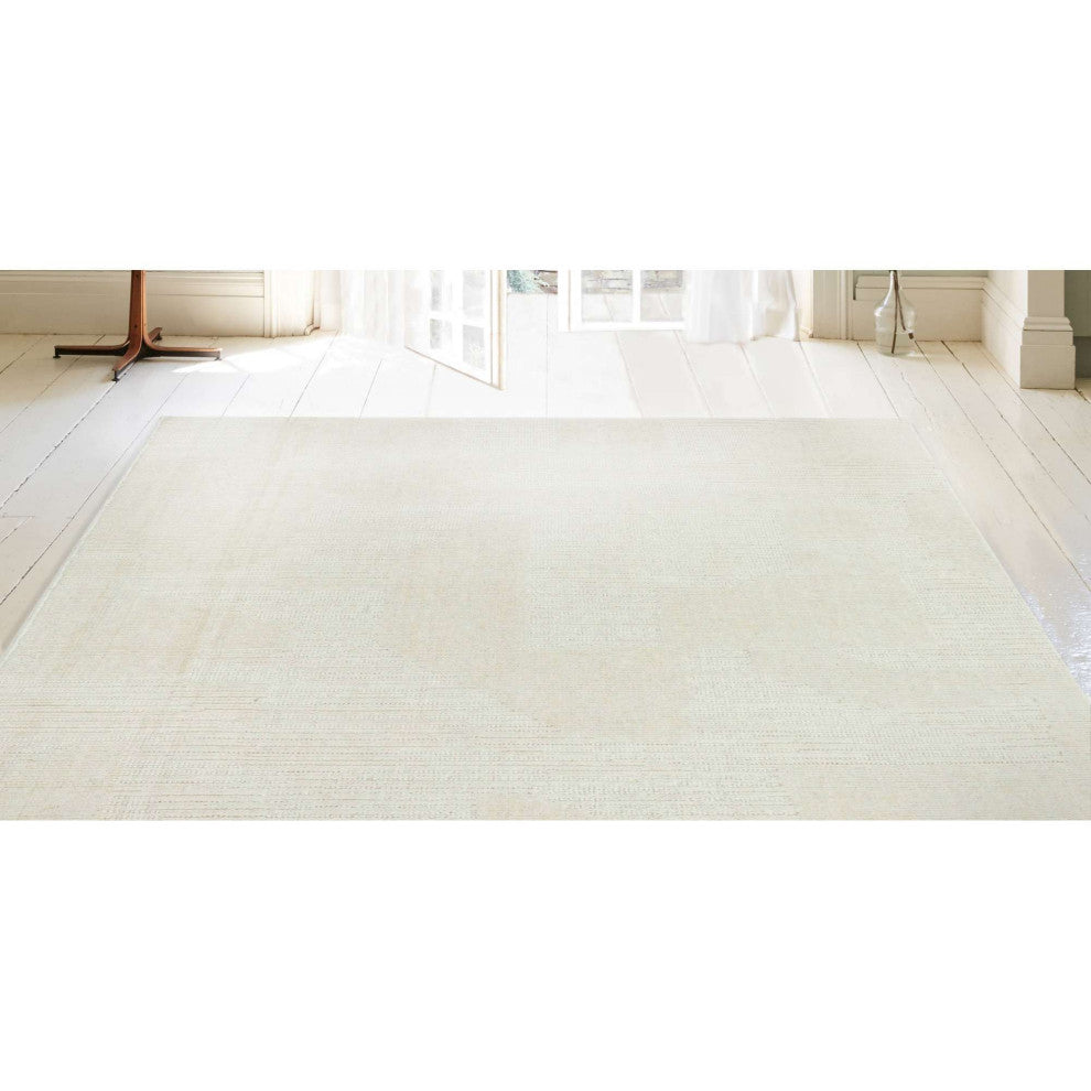 Savanna Zola Area Rug, Ivory, 8'x10'