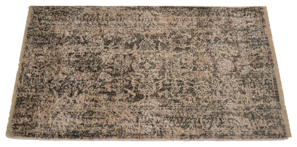 Machine Made Polyester Durable Indoor Outdoor Washable Oriental Pattern Footmat