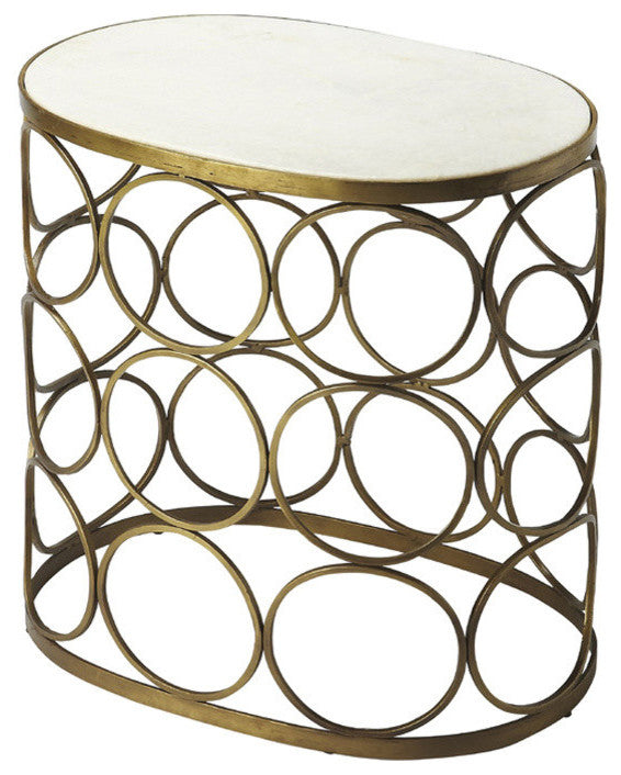 Butler Talulah Oval Marble Accent Table