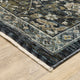 Augustus Inspirations Blue/ Light Blue Indoor Area Rug, Blue, 6'7"x9'6"