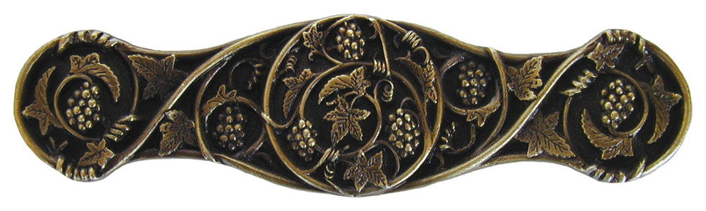 Grapevines Pull Antique Brass, Antique Brass