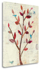 "Red Leaf Tree No Border" By Courtney Prahl, Giclee Print on Gallery Wrap Canvas