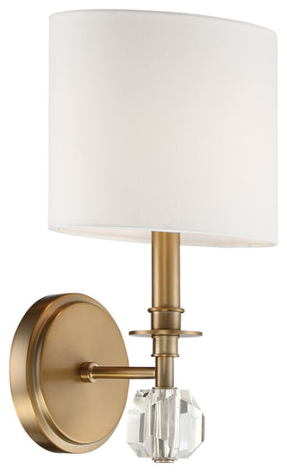 Crystorama Lighting Group CHI-211 Chimes 13" Tall Wall Sconce - Black Forged