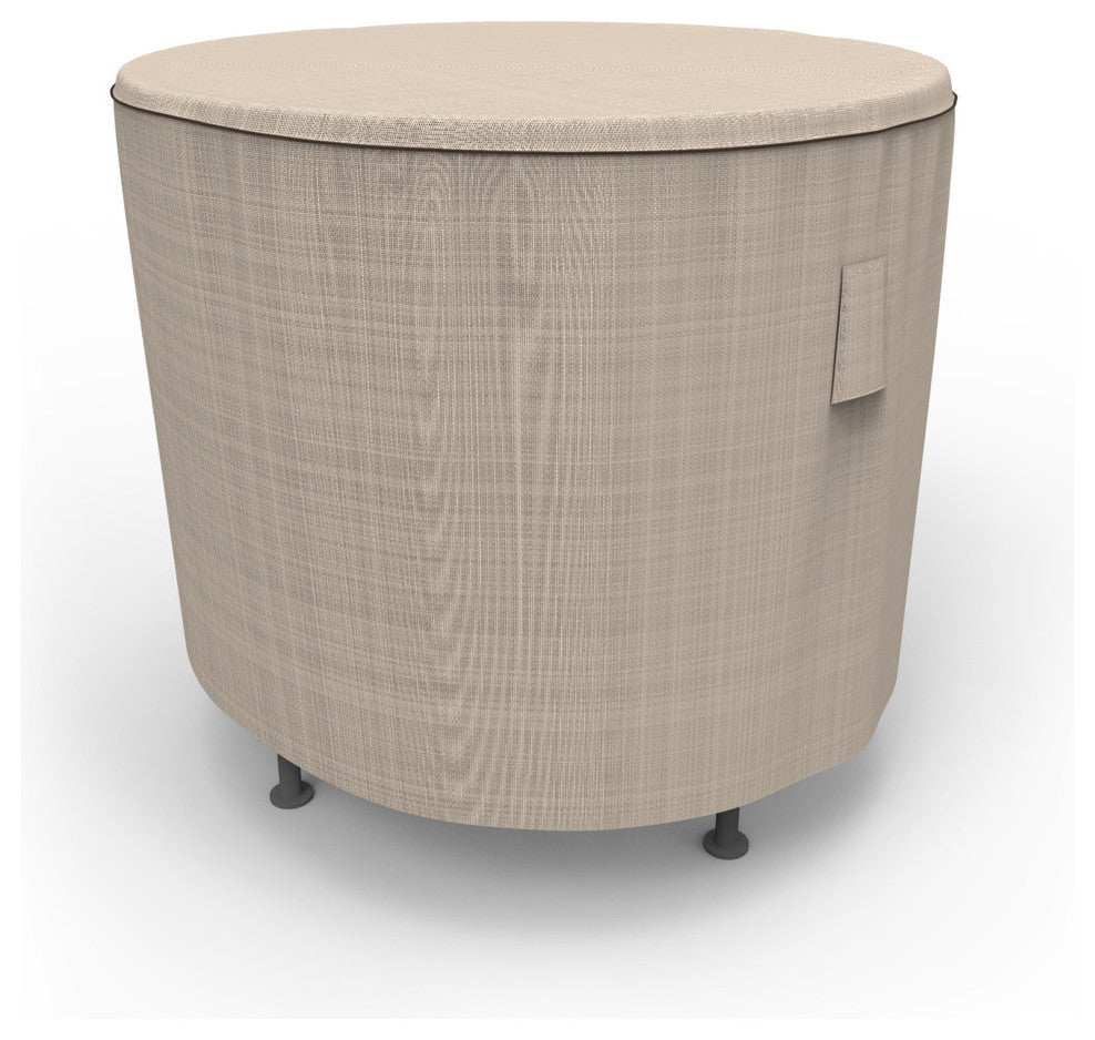 NeverWet Mojave Round Patio Table Covers, Small - 36"diameter X 28"high