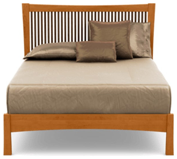 Copeland Berkeley Bed With Walnut Spindles, Natural Cherry, Queen