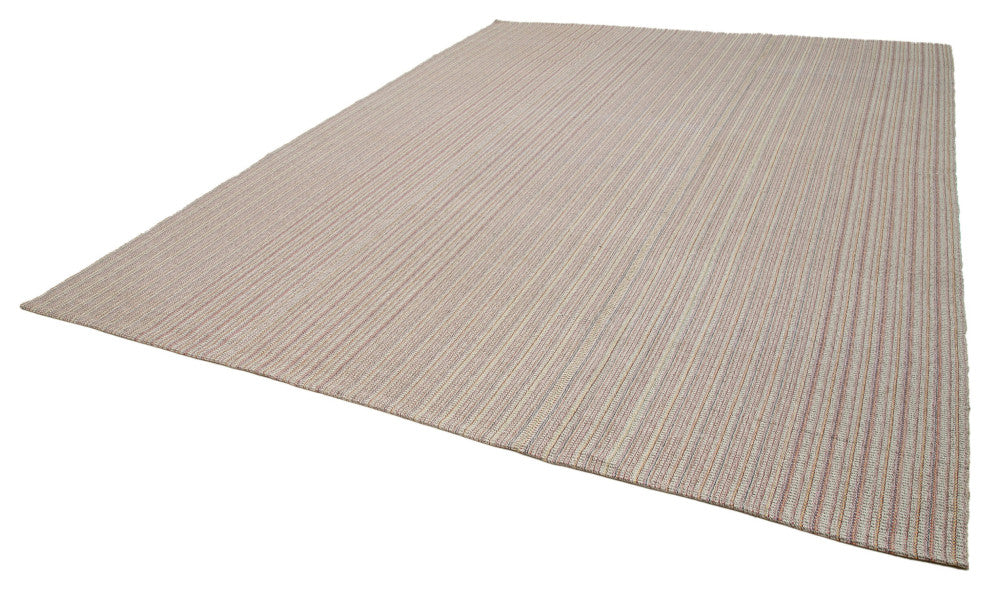 Rug N Carpet - Hand-knotted Turkish 10' 6'' x 13' 8'' Decorative Wool Kilim Rug