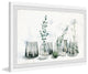 "Glasses and Greens" Framed Painting Print