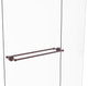 Dottingham 30" Back to Back Shower Door Towel Bar, Antique Copper