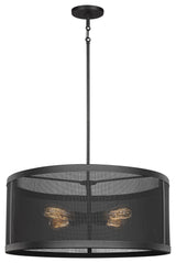 Gereon 4-Light Pendant, Black