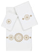 Isabelle 3 Piece Embellished Towel Set