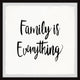 "Family Is Everything IV" Framed Painting Print, 18x18