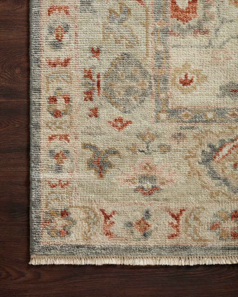 Loloi Helena Beige / Rust 9'-6" x 13'-6" Area Rug