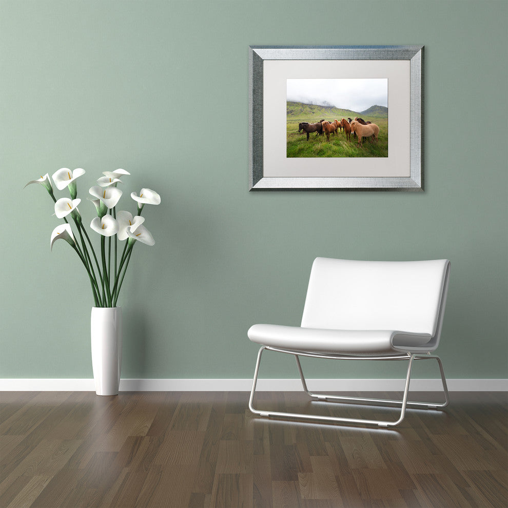 Philippe Sainte-Laudy 'Bunch of Friends' Matted Framed Art