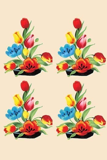 Flower Bouquets - Canvas Poster 20" x 30"