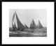 "Sloops at Sail, 1915" Framed Digital Print by Edwin Levick, 24x20"