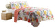 Greenland Watercolor Dream Queen Quilt Set," With Two Shams