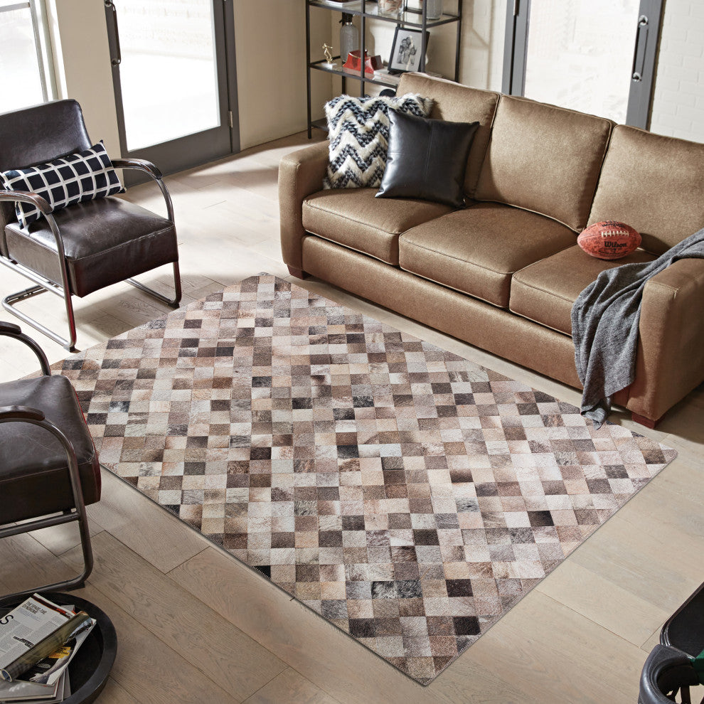 Indoor/Outdoor Stetson SS2 Flannel Machine Washable 3' x 5' Rug