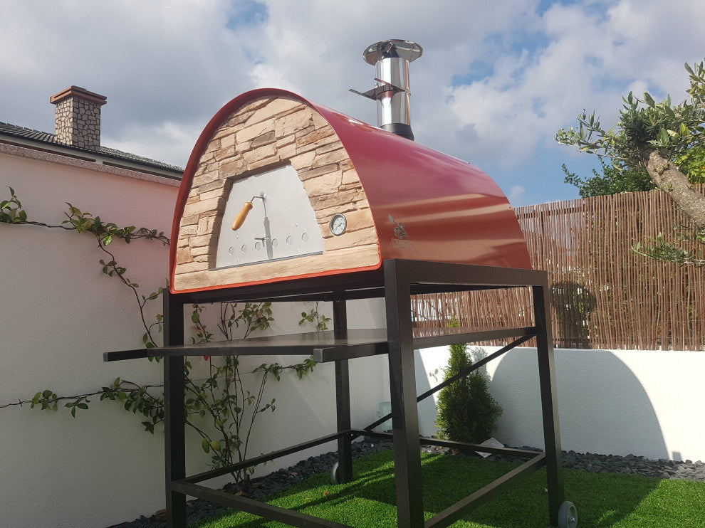 Maximus Prime Arena Portable Pizza Oven Red