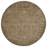 Redici 3475/0015/BEIGE Pisa 7'10 Round Indoor Area Rug