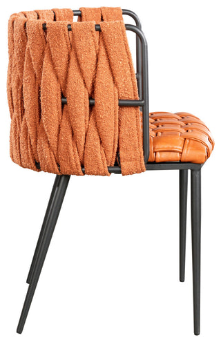 Milano Dining Chair, Orange