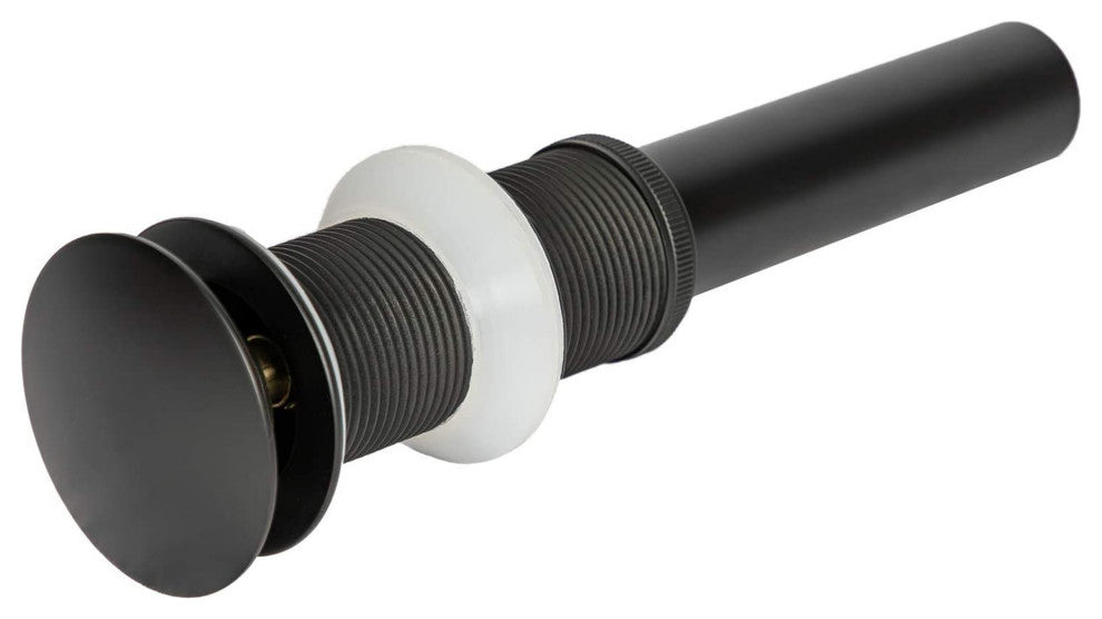 Novatto Umbrella Drain Without Overflow, Matte Black