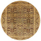 Ahgly Company Indoor Round Mid-Century Modern Area Rugs, 6' Round