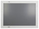 23" Wood Frame Mirror, White
