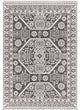 Surya Eagean EAG-2359 7'10" Square Rug, Black/White/Medium Gray