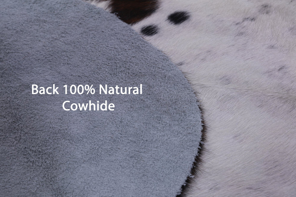 Natural Cowhide Rug 6' 8" X 6' 4" C2406