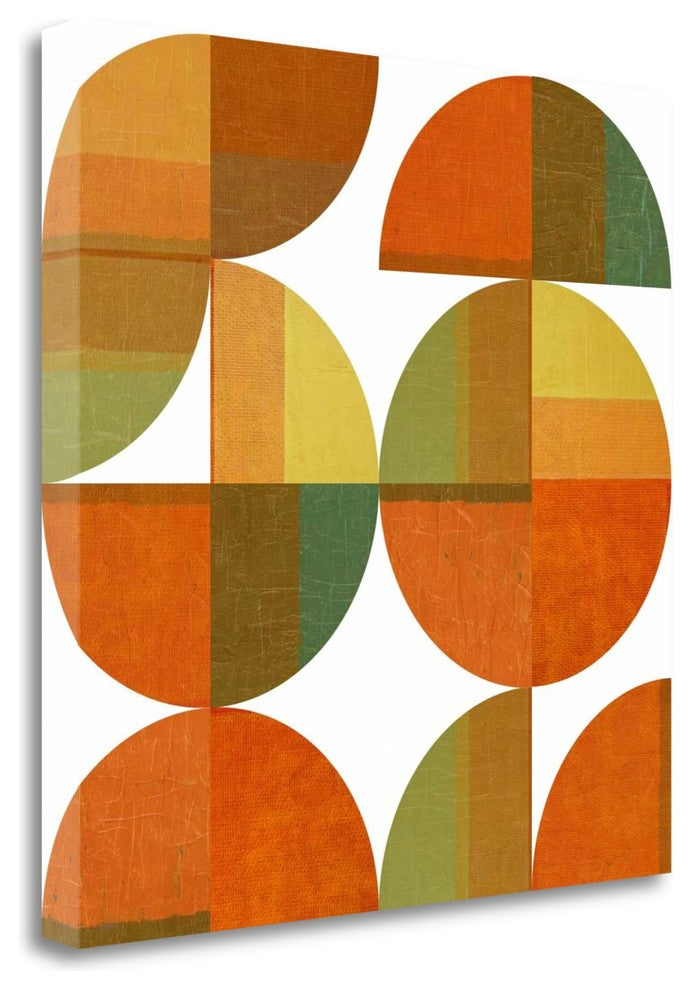 "Four Suns Quartered" By Michelle Calkins, Giclee Print on Gallery Wrap Canvas