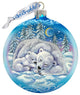 A Comforting Winter's Night Glass Ornament Limited Edition