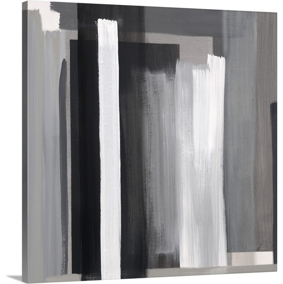 "Between the Layers II" Wrapped Canvas Art Print, 16"x16"x1.5"