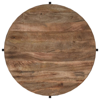 Contemporary Solid Wood Coffee Table, Natural