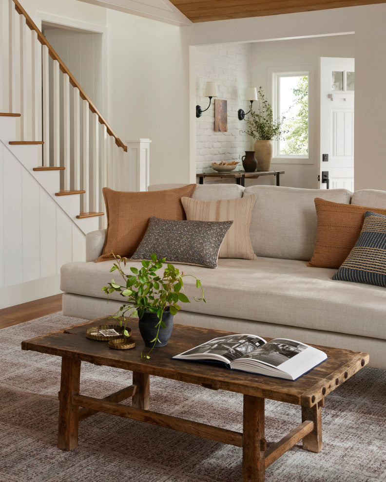 Angela Rose x Loloi Ember Fog / Dove 3'-6" x 5'-6" Accent Rug