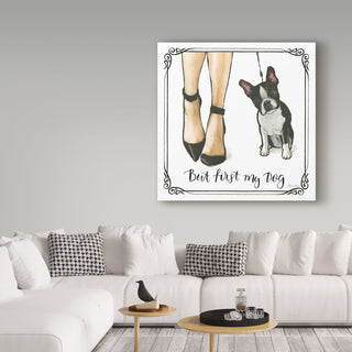 Emily Adams 'Furry Fashion Friends Puppy' Canvas Art