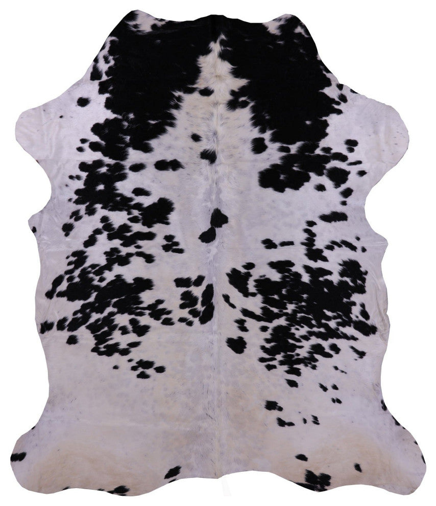Organic Natural Hair-On Cowhide Area Rug 7' 4" X 6' 6" C1619