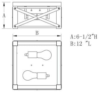 Colton 12" Flush Mount Ceiling Light Rustic Oak and Noble Bronze