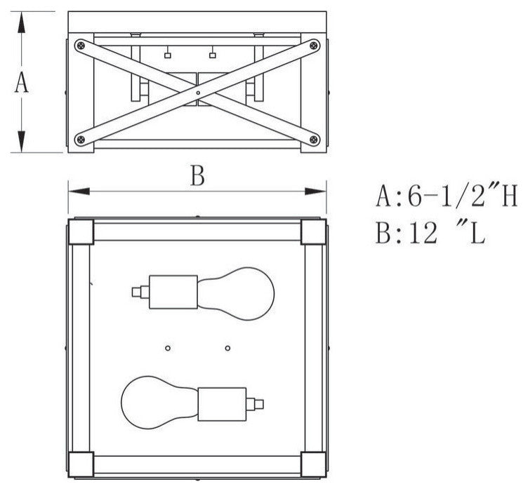 Colton 12" Flush Mount Ceiling Light Rustic Oak and Noble Bronze