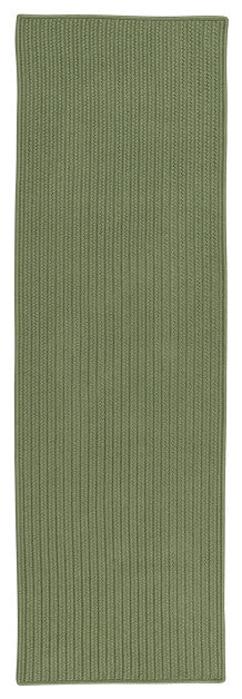 Colonial Mills Rug All-Purpose Mudroom Runner Moss Green Runner/Rectangle, 2x8