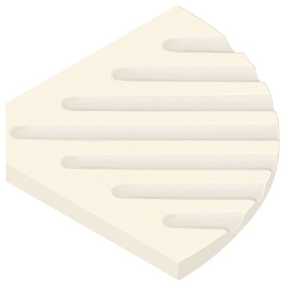 Decor 5-1/2" Corner Soap Dish, Cameo