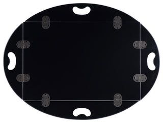 Carlisle Butler Table, Black Licorice