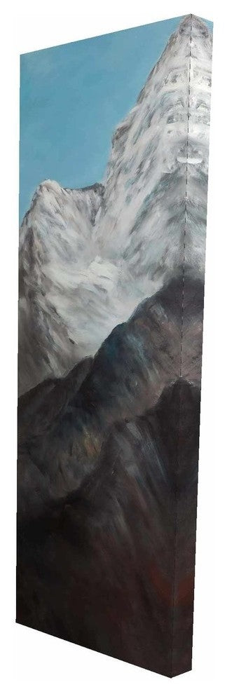 Emblematic of the Himalayan Peaks Print on Wrapped Canvas