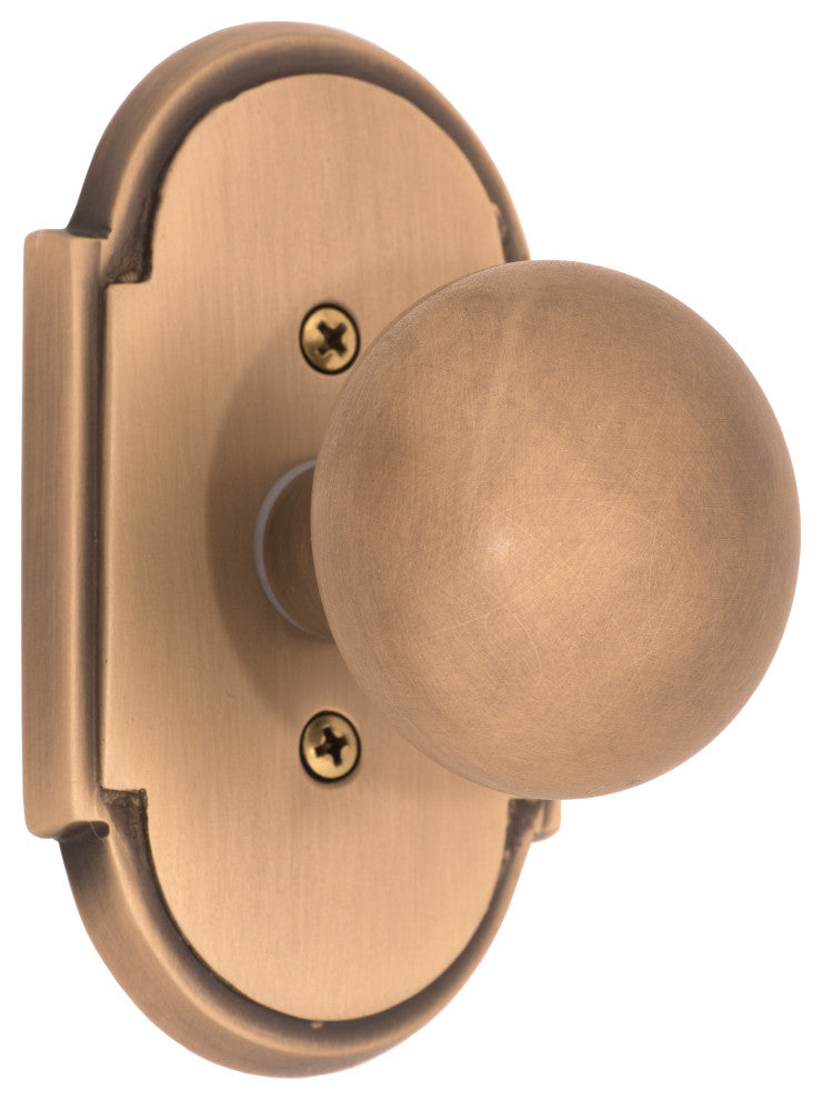 Palladian Plate Privacy Set - 2-3/8"