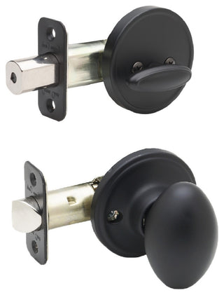 Copper Creek EK2810 Colonial Keyed Entry Single Cylinder - Black