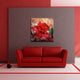 Rose in Bloom Canvas Wall Art