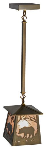 7Sq Bear at Dawn Mini Pendant