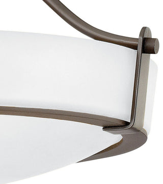 Hinkley Lighting 3220 Hathaway 3 Light 16"W Semi-Flush Bowl - Olde Bronze /