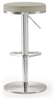 Fano Light Grey Stainless Steel Barstool - Light Grey