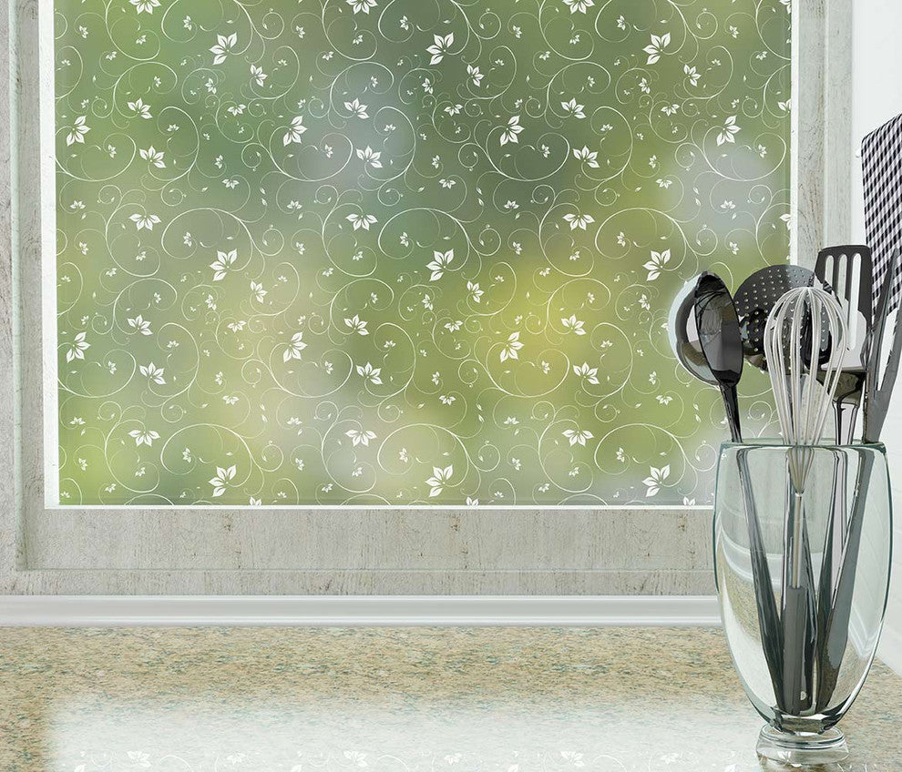 Jasmine Privacy Film, Non-Adhesive, Standard 36"x48"